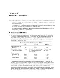 Chapter 8 Assume that expense percentages given will be constant