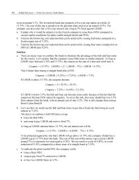 Chapter 10 issue the bear note, swap to pay fixed and receive