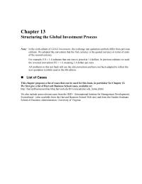 Chapter 13 Covered accounting And Control Assets Balanced Scorecard Capital