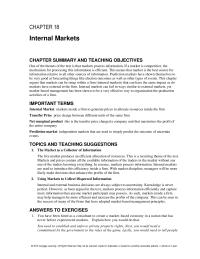 Chapter 18 Homework What Would The Role The Ceo Company