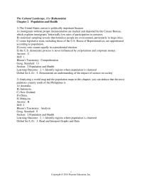 Chapter 2 The United States census is politically important because