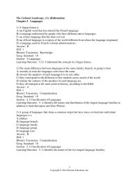 Chapter 5&nbsp;The main difference between languages in the same family
