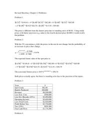 Finance Chapter 12 rounding error due to the precision of the inputs