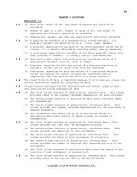 Chapter 2 The fourth column consists of quantitative, continuous data.
