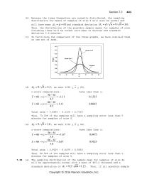 Chapter 7 The sampling distribution of the sample mean for samples&nbsp;