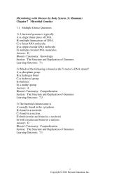 Biology & Life Sciences Chapter 7 The Chemical Added The Culture And After