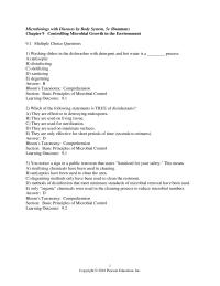 Biology & Life Sciences Chapter 9 Washing dishes in the dishwasher with detergent and hot
