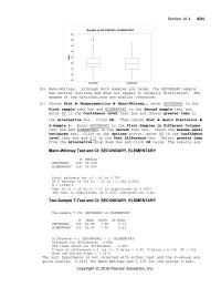Chapter 10 Although the normal probability plots are quite close