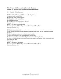 Biology & Life Sciences Chapter 14 Which of the following is NOT an example of symbiosis