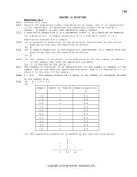 Chapter 12 Usually the population under consideration is large