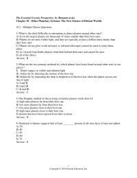 Chapter 10 The Doppler method can be used to estimate&nbsp;