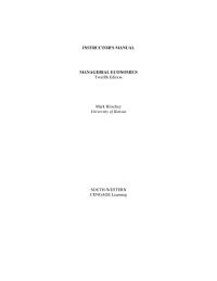 Economics Chapter 1 Although a number of approaches to teaching managerial&nbsp;