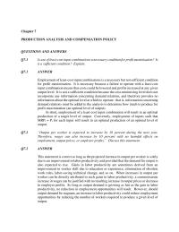 Economics Chapter 7 Btus Each The Parameters This Model Was