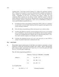 Economics Chapter 9 Solve the linear programming problem and interpret&nbsp;