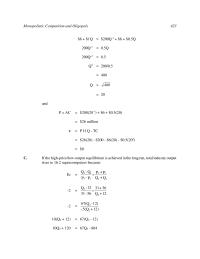 Economics Chapter 13 How Much Could They Fall Before The