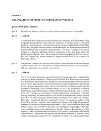 Economics Chapter 18 Agency Costs Are The Explicit