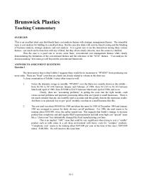 Brunswick Plastics&nbsp;But the case also deals with activity-based costing