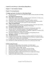 Biology & Life Sciences Chapter 17 What Evidence Would Convince You That Indeed