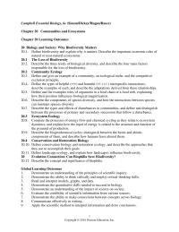 Biology & Life Sciences Chapter 20 There Insufficient Energy Support More Trophic Levels answer