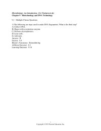 Biology & Life Sciences Chapter 9 The following are steps used to make DNA fingerprints