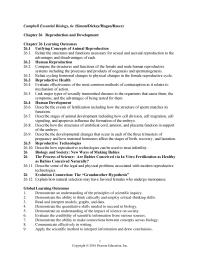 Biology & Life Sciences Chapter 26 What moves the human egg through the oviduct