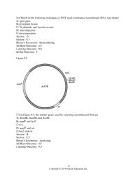 Biology & Life Sciences Chapter 9 Your Research Group Investigating The Possible Use