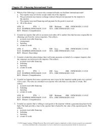 Management Chapter 19 Which of the following is a reason why commercial banks