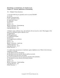 Biology & Life Sciences Chapter 18 All of the following are generally used in vaccines