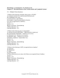 Biology & Life Sciences Chapter 23 All of the following are true regarding African trypanosomiasis