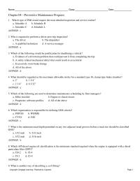 Chapter 4 What should be regarded as the maximum allowable
