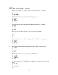 Chapter 5 Which The Following Would Cause High Resistance
