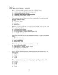 Chapter 9 What component prevents a starter motor from being