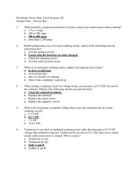 Chapter 9 What would be a typical current draw of a heavy-duty