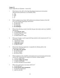 Chapter 20 What Would The Performance Outcome Eaton Amt