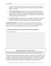 Management Chapter 2 Homework The fit between a new manager and organization can determine success