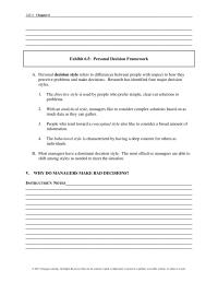 Management Chapter 6 Homework This Turn Minimizes Risks And Improves Decision