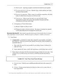 Management Chapter 14 Homework Critical events establish precedent and lead to the creation of a