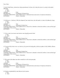 Chapter 3 criminal laws dictate punishments for those who violate the