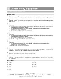 Dentistry Chapter 6 The control panel allows the dental radiographer&nbsp;
