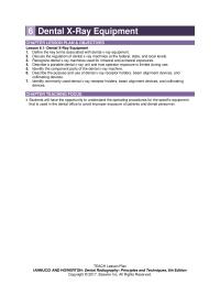 Dentistry Chapter 6 What type of film is placed inside the mouth