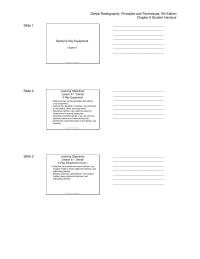 Dentistry Chapter 6 how&nbsp;operator exposure is limited during use