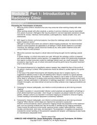 Dentistry Chapter 03 Compared Intraoral Radiography Are Infection Control Procedures