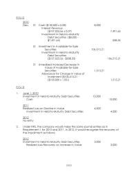 Chapter 15 The company would make the same journal entries&nbsp;
