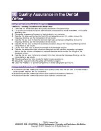 Dentistry Chapter 10 Textbook Quiz Question Multiple Choice Question