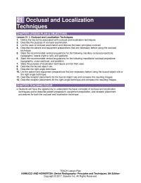 Dentistry Chapter 21 Define The Key Terms Associated With Occlusal