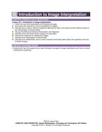 Dentistry Chapter 30 What is the first step in the recommended viewing&nbsp;