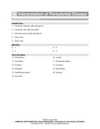 Dentistry Chapter 34 the lamina dura around the roots of the teeth appears&nbsp;
