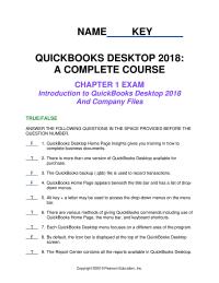Accounting Chapter 1 The QuickBooks Desktop Menu that enables