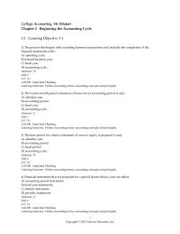 Accounting Chapter 3 The process that begins with recording business