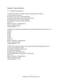 Biology & Life Sciences Chapter 18 Which of the following is an example of a type